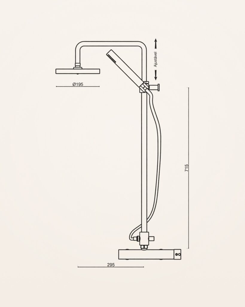 Baleares · Rampa de altura ajustável — desenho técnico