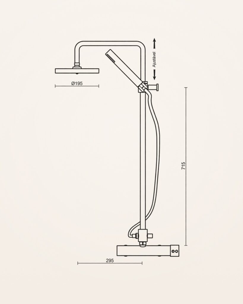 Baleares · Rampa de altura ajustável — desenho técnico