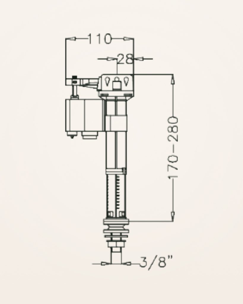 CAN-MAX — desenho técnico