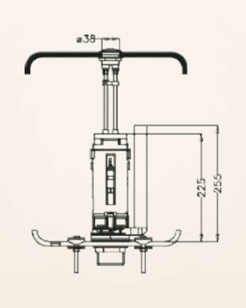 CAN-POP — desenho técnico