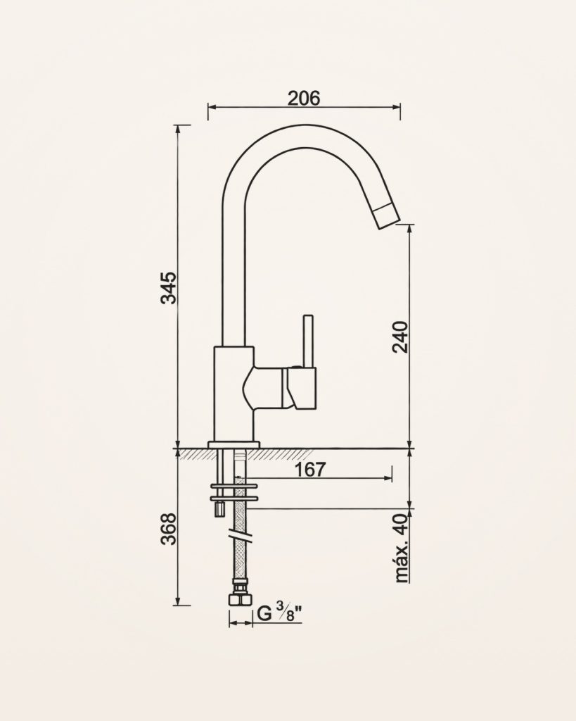 Java 002 · Cozinha — desenho técnico