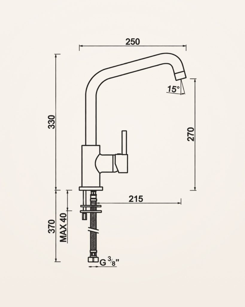 Java 003 · Cozinha — desenho técnico