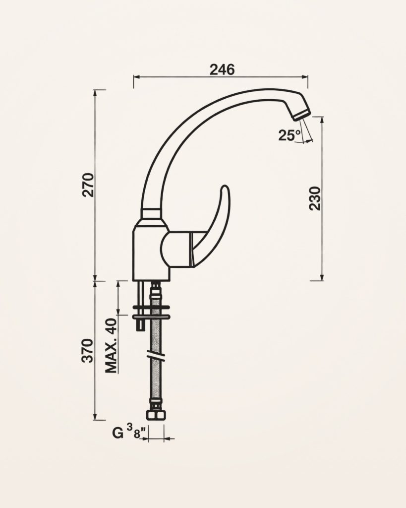 Java 004 · Cozinha — desenho técnico