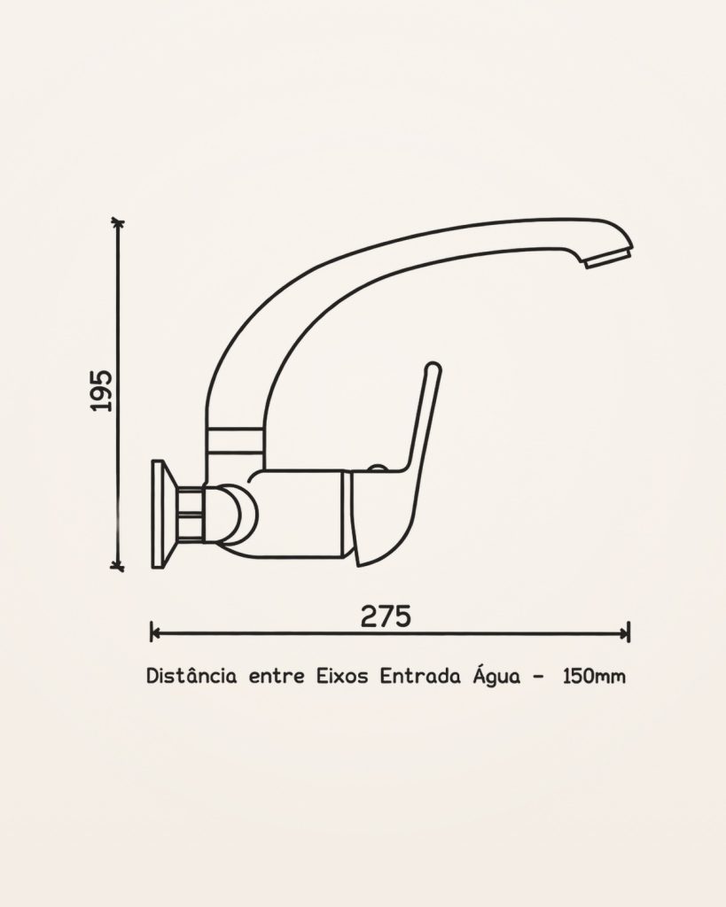 Java 007 · Cozinha de parede — desenho técnico